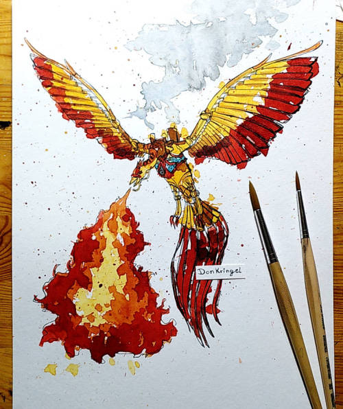 donkringel: Mechanical phoenix! Very fitting as a first post for the new year, right? To new beginni