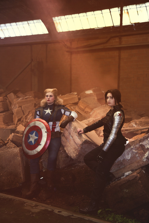 ‘till the end of the line. Yeliza&Stray as Captain America (Yeliza) and the Winter Soldier