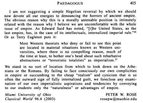 “"The cheap ‘realism’ and cynicism that is so often the outward sign of fully internalized guil