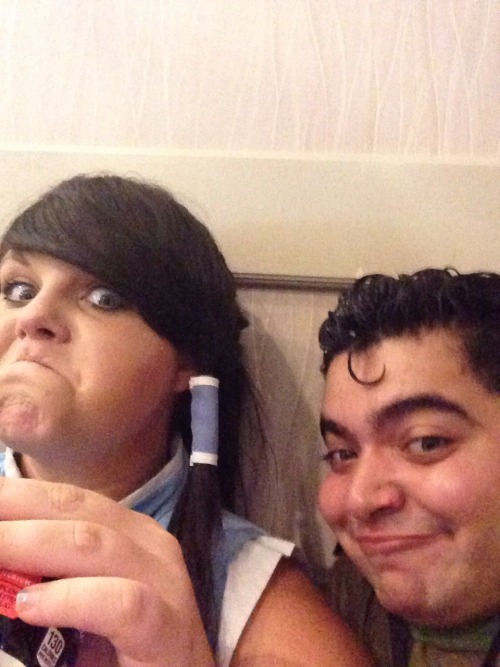 angelthelittlemerman:The Selfies of Korra and Bolin! magicalgirlyy angelthelittlemerman