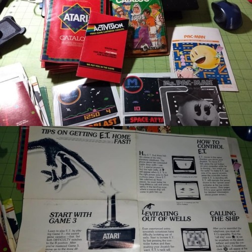 maddormouse:Today’s flea market find was a stack of old and new video game manuals and catalogs. I w