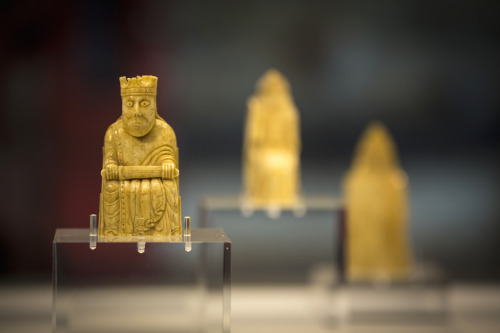 Historic chess pieces, Isle of Lewis.