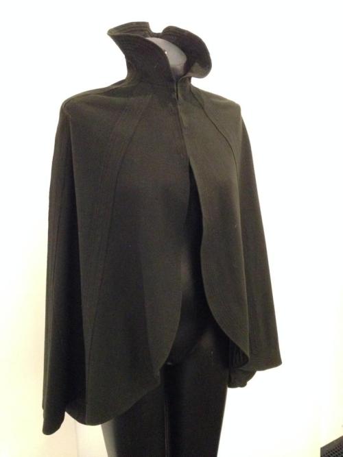 Capes! Back this fall in a big way, this statement piece was even popular in the late 19th century a