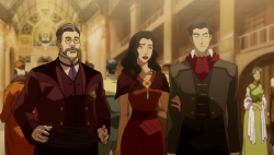 owldee:  swan2swan:  Korra and Asami before