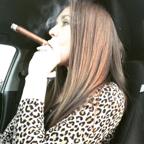 ftbmelanie:Somehow I caught a crazy ear infection this weekend and have been sick since late Friday night. I had no idea grownups can have ear infections. But anyway I decided to post an old smoking picture - pretty sure I was smoking an HVC but I can’t