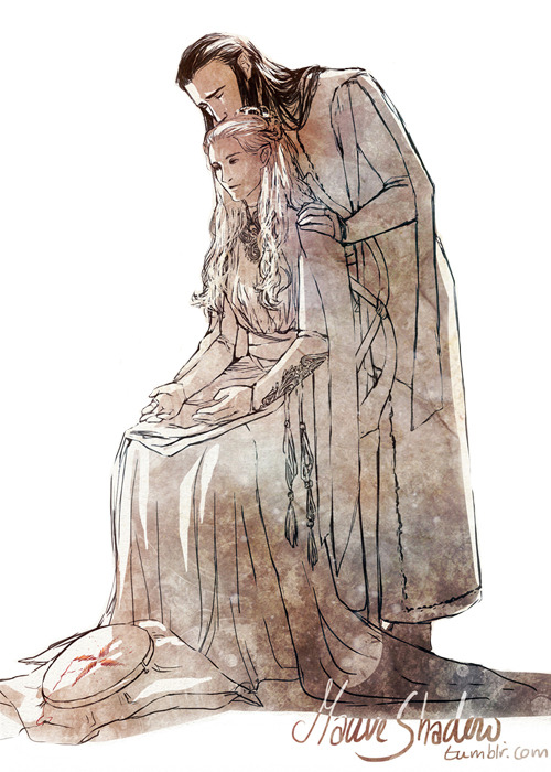 mauveshadow: Míriel &amp; Finwë