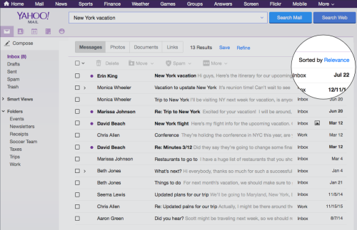 Yahoo updates Mail app with multi-login support, Tumblr with refined search