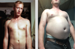 keepembloated:  growinggardener:  150 to 240  Fantastic belly growth!