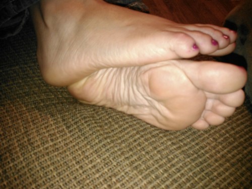 My wife   do you want her feet?