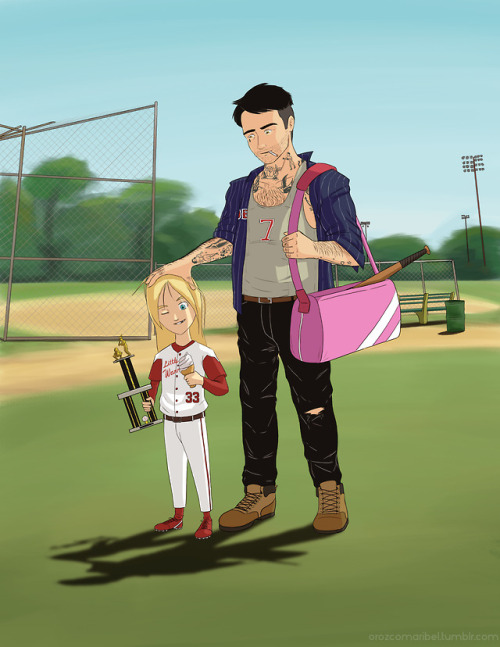 I want to imagine Bad Man helped foster a love of baseball in Bad Girl as a kid.