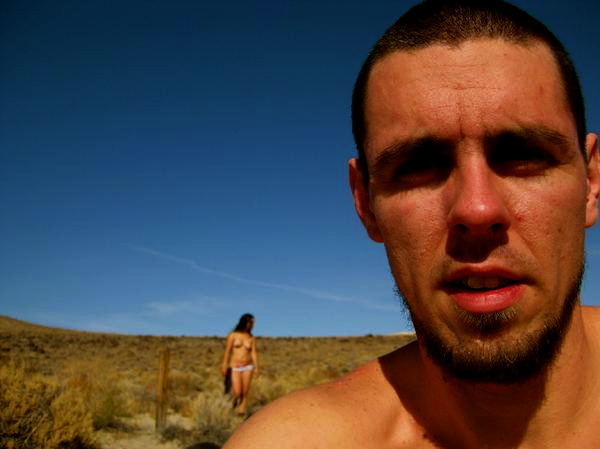 I found this old pic of me and my buddy in the desert. That&rsquo;s me in the