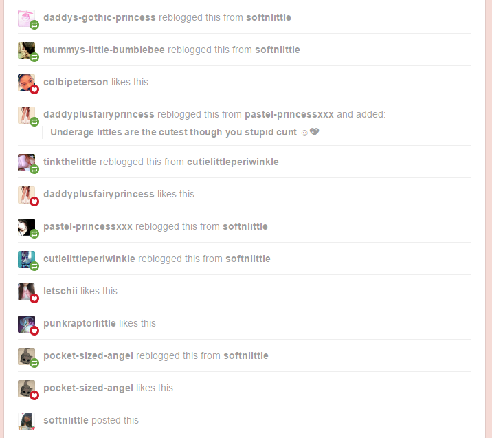 milkiekittie:  sunflwrprincess:  a list of underage people to block / be aware of