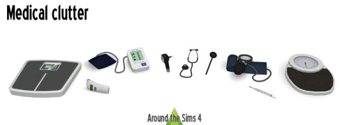 aroundthesims:Around the Sims 4 | Medical clutter & postersRequested by my lovely Patreons, and 