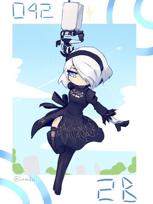 Hello helloooo! I hope everyone’s doing well ♥FFXIV and NieR:Automata have a collaborative raid goin