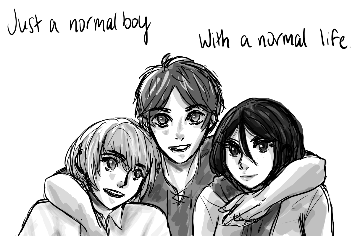 miaohmaia:   i was inspired i tried to draw something serious but obviously i failed