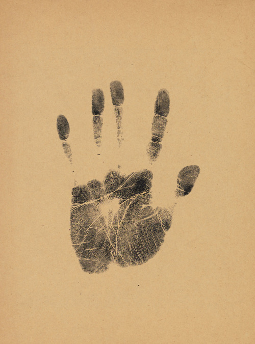 Imprint of the Artist’s Left HandHenri-Charles Guérard (French; 1846–1897)ca. 1885Unique hand printT