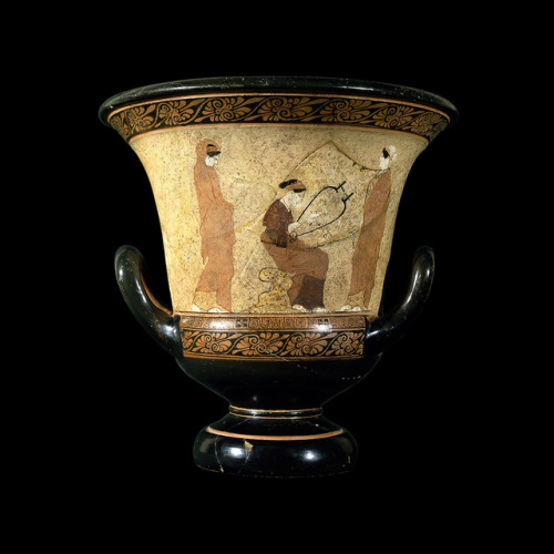 greekromangodsmore: Attic goblet Krater Attributed to the Boston Phiale Painter 440–435 BC Mus