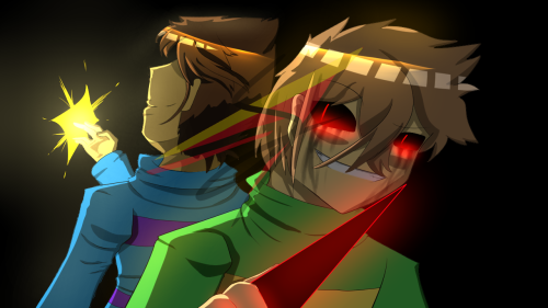 Frisk And Chara,