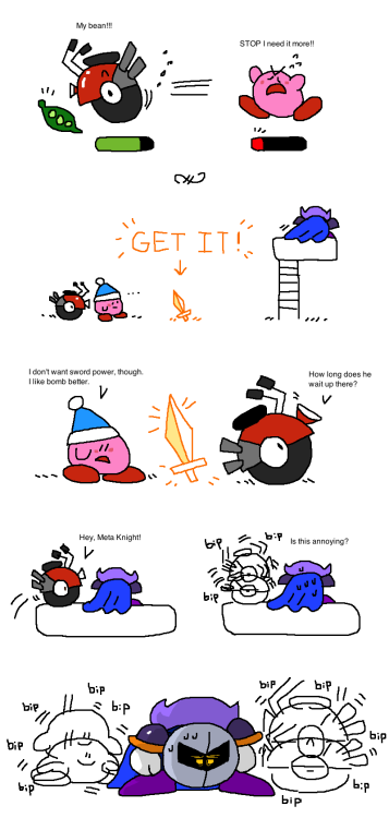 mossworm:my brother and I have dumb adventures in kirby super star