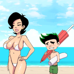 grimphantom:  Susan Long Animated by Meegol Great animation by Meegol :)  you got a very hot mom there Jake~ &lt; |D&rsquo;&ldquo;&rdquo;