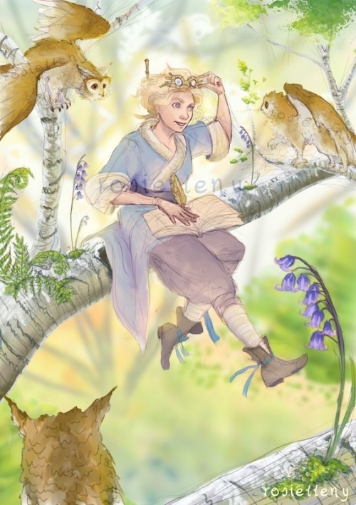 Luna the Magizoologist travelling the world looking for strange creatures