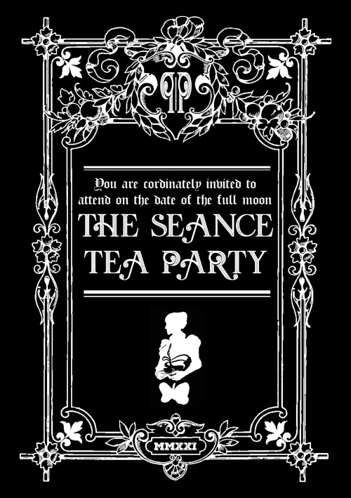 THE SEANCE TEA PARTYI’ve been working with a friend to create some enamel pins and an exclusive comi