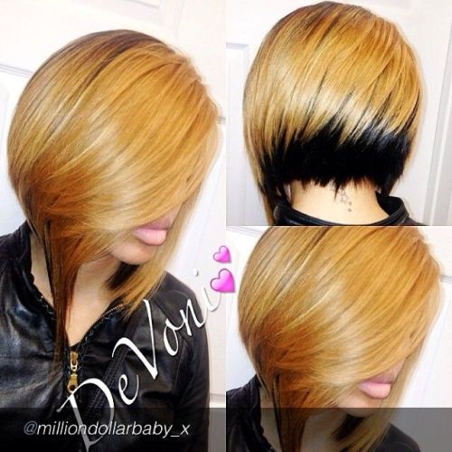 Black bob wig with bangs