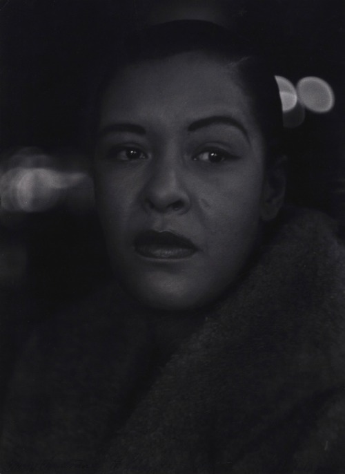 lauramcphee: Billie Holiday, c1955 (Roy DeCarava)