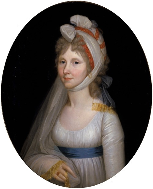 Princess Augusta of Prussia, Electress of Hesse by Wilhelm Böttner ,c. 1800