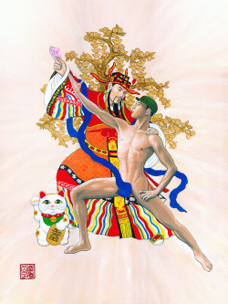 muskming: God of Wealth 恭喜發財 acrylic