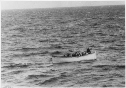 oceanicsteam:“1,500 people went into the sea as Titanic sank from beneath us. There were 20 boats fl