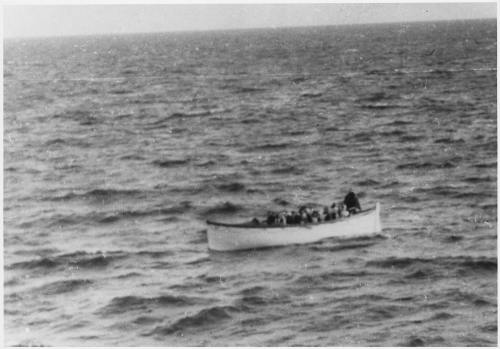 oceanicsteam:“1,500 people went into the sea as Titanic sank from beneath us. There were 20 boats fl