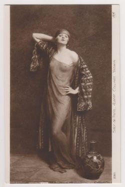  Albert (Henry) Collings, Yasmin, C.1905 Salon De Paris Postcard Published By Alfred