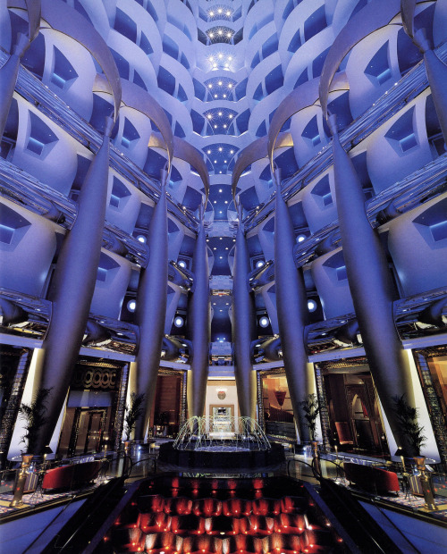 Lobby of the Burj Al Arab (1999)Designed by Tom Wright of WKK ArchitectsScanned from ‘New