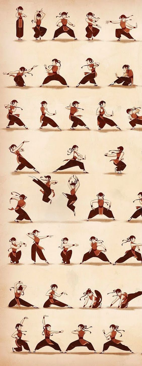 KUNG FU Art by Oscar Jimenez Vargas 