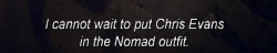 luvinchris:  LOL, THEY TALKED ABOUT NOMAD