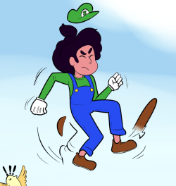 drawendo:  She’s just like Luigi 