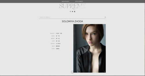 Solomiya Zgoda @ Supreme Model New York by New York Fashion Photographer Joseph Chen