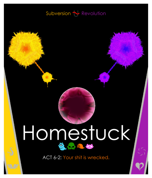 wizards-that-sell-crack:PRESENTING. HOMESTUCK MOVIE POSTERS. VOLUME 2.