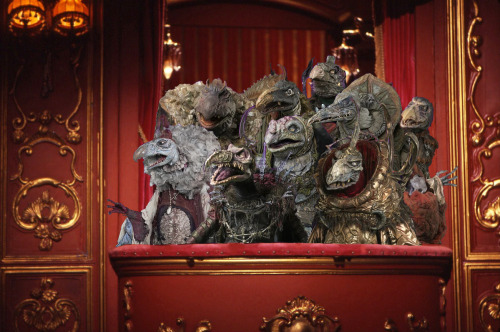 lickoutyourbrains:The Muppet Show except it’s the Skeksis sitting in Waldorf and Statler&