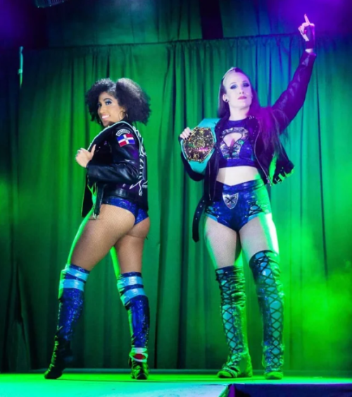 NWA World Women&rsquo;s Tag Team Champions The Hex