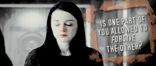 musicboxmcmories:Abigail HobbsWho’s the real you?The person who did something awful?Or the one who’s