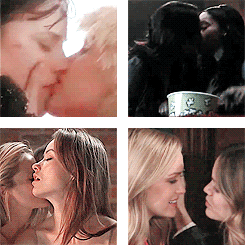 plus-one-forever: crashbrokenhand:  fuckyeahpervyfangirls:  lady kisses (tv shows)  I need the names