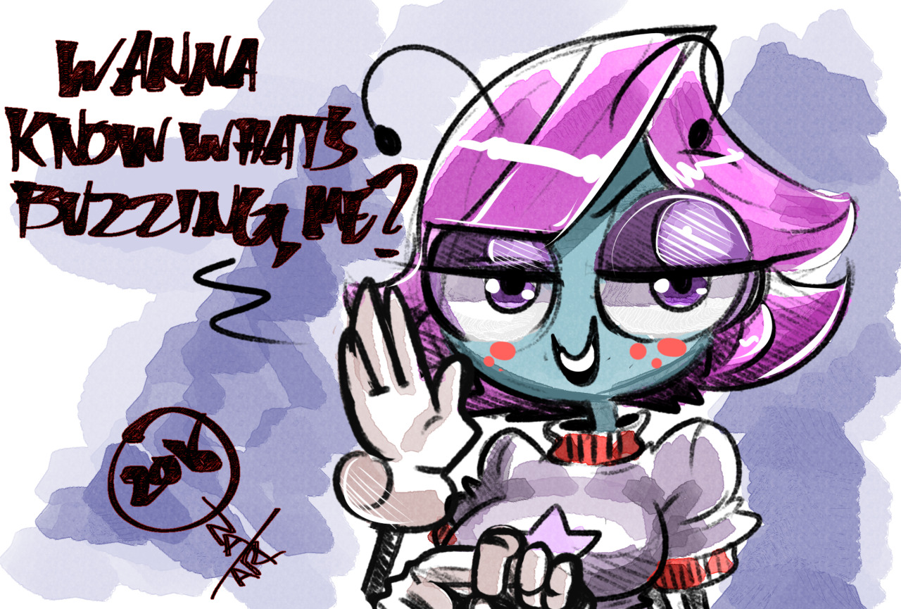 I Wonder what’s really buzzing her&hellip; if you like what i do, pelase consider
