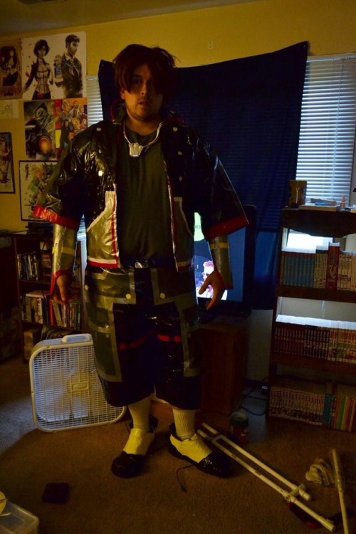 Just finished my Kingdom hearts 3 sora cosplay