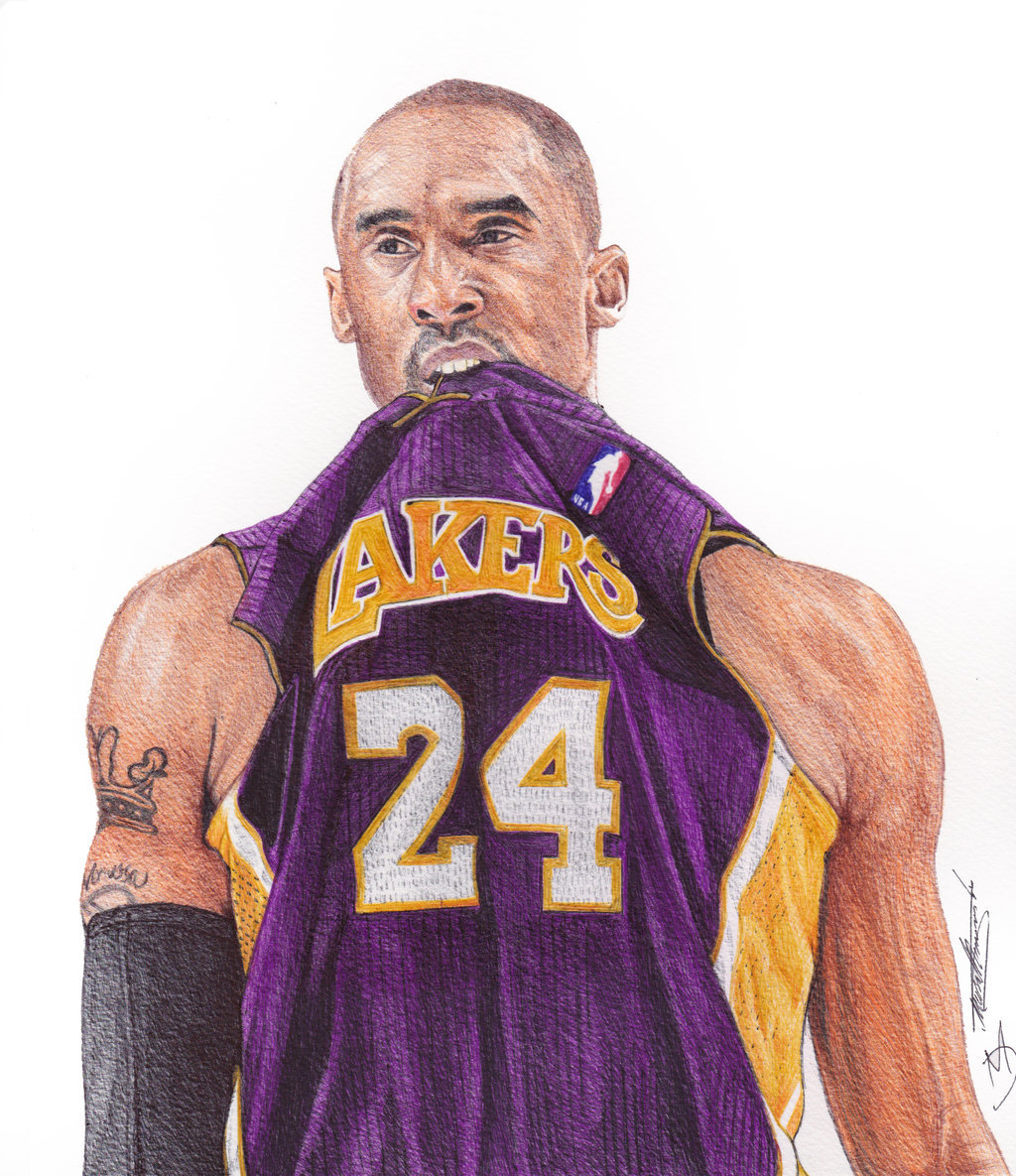 How to draw Kobe Bryant Tribute