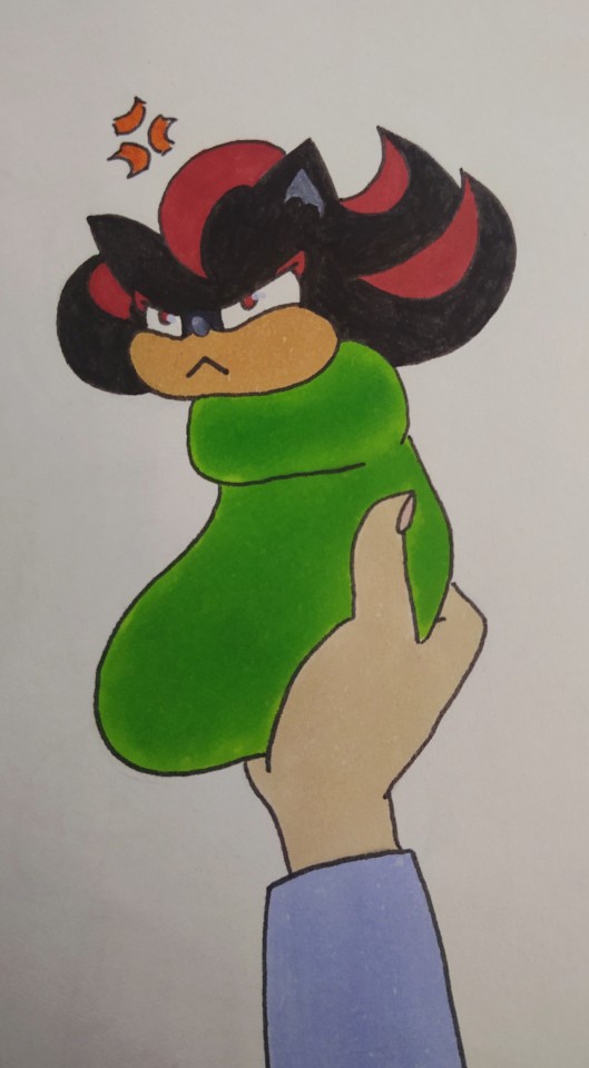 Baby Shadow In A Sock