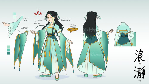 ktchewy: Langjing, a yuan-ti warlock. She’s a performer at a local teahouse… for now Lo