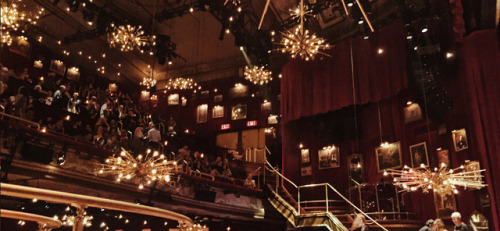 putawaythefairytales: Mimi Lien’s Tony-winning set design inside the Imperial Theatre for Natasha, P