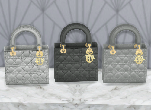 CHRISTIAN DIOR ‘LADY DIOR’ BAG - VOL.2 Vol.2 Grey edition set of my Lady Dior bag DOWNLO